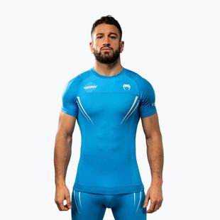 Мъжка тениска за тренировка Venum X WOW FC Rashguards pacyfic blue