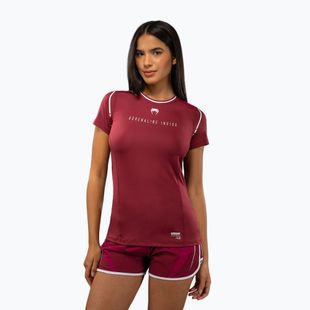 Дамска тениска Venum Adrenaline Dry-Tech burgundy/pink