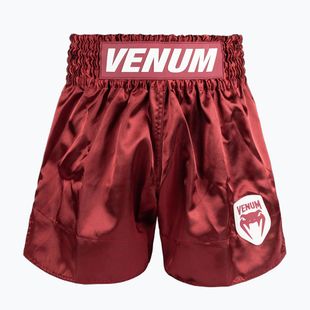 Мъжки шорти за тренировка Venum Classic Evo Muay Thai burgundy