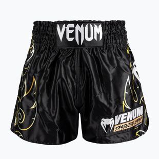 Мъжки шорти за тренировка Venum VTC Flames Muay Thai black/gold