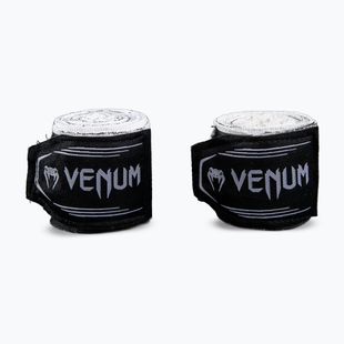 Боксови бандажи Venum Bats Night 250 cm black/white