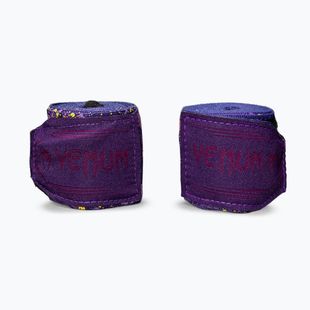 Боксови бандажи Venum Santa Muerte Handwraps 250 cm dark purple