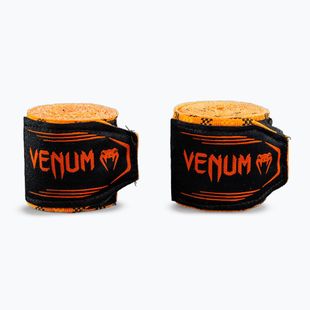 Боксови бандажи Venum Tartan Handwraps 450 cm pumpkin