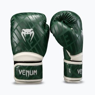 Детски боксови ръкавици Venum Contender 1.5 XT Kids forest green/off white