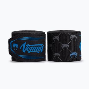Боксови бандажи Venum Monogram Hand Wraps Advanced 400 cm black