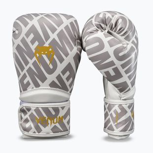 Боксьорски ръкавици Venum Contender 1.5 XT 3D Boxing white/gold