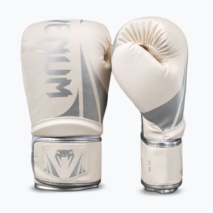 Боксови ръкавици Venum Challenger 2.5 Boxing white/silver