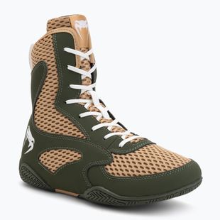 Мъжки боксови обувки Venum Contender Boxing military green/sand