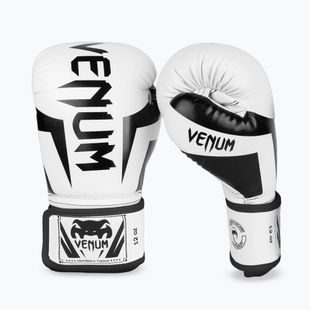 Боксови ръкавици Venum Elite white/black