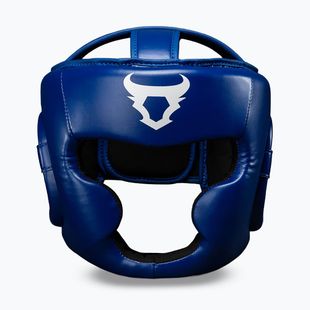 Боксова каска Venum Ringhorns Charger Headgear navy blue/red