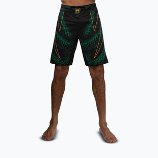 Мъжки тренировъчни шорти Venum Matupa Fightshorts black/green/gold