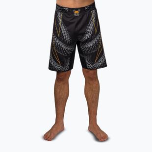 Мъжки тренировъчни шорти Venum Matupa Fightshorts black/grey/gold