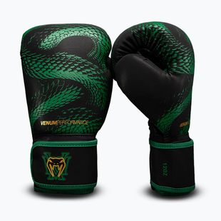 Боксови ръкавици Venum Matupa Boxing black/green/gold