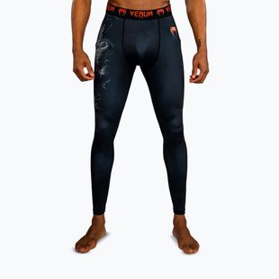 Мъжки тренировъчен клин Venum Thunder Dragon Spats Black/Grey/Copper