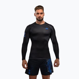 Рашгард с дълъг ръкав Venum Thunder Dragon black/royal blue
