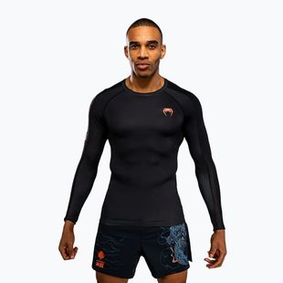 Рашгард с дълъг ръкав Venum Thunder Dragon black/grey/copper
