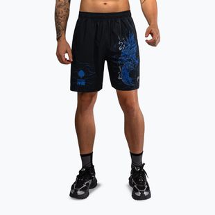 Мъжки тренировъчни шорти Venum Thunder Dragon Training Black/Royal Blue