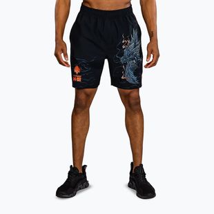 Мъжки тренировъчни шорти Venum Thunder Dragon Training Black/Grey/Copper
