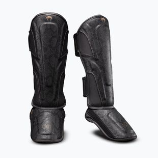 Протектори за пищяли и стъпала Venum Impact Evo Scales Shin dark grey