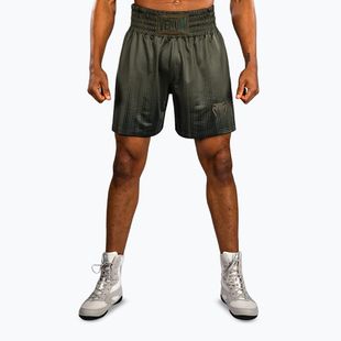 Мъжки боксьорски шорти Venum Stealth Boxing Khaki/Dark Green
