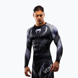 Мъжки рашгард с дълги ръкави Venum No-Gi 6.0 Rashguard black/white