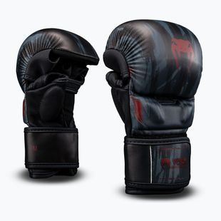 Ръкавици за спаринг Venum Demon Sparring black/grey