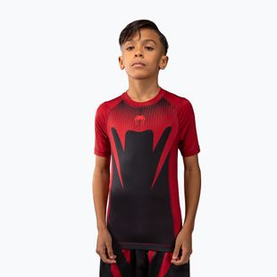 Детски рашгард  Venum Attack Rashguard SS black/red