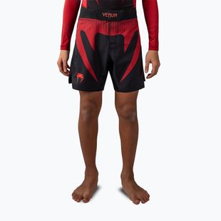 Детски тренировъчни шорти Venum Attack Fight black/red