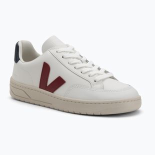 Мъжки обувки VEJA V-12 Leather white/marsala/nautico