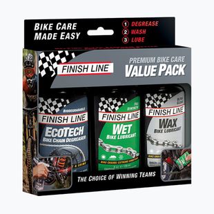 Комплект Finish Line Premium Bike Degreaser + Cross Country Oil + KryTech Oil 120 ml