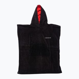 Детско пончо Quiksilver Hoody черно