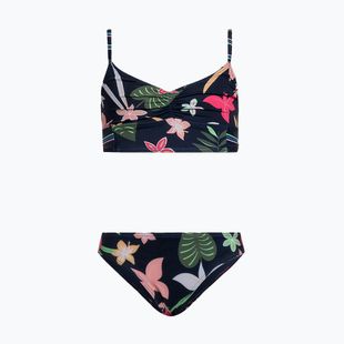 Детски бански от две части ROXY Vacay For Life Crop Top Set mood indigo alma swim