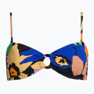 ROXY Color Jam Bandeau горнище на бански антрацит flower jammin