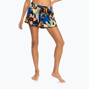 Дамски къси панталони за плуване ROXY Salty Tan 2021 anthracite flower jammin
