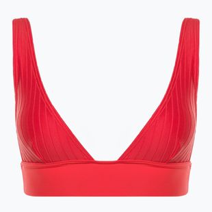 Горна част на бански костюм Billabong Lined Up Remi Plunge bright poppy