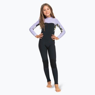 Детски неопренов костюм за плуване ROXY 4/3 Swell Series BZ GBS anthracite splash