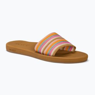 Дамски чехли ROXY Beachie Breeze tan/crazy pink