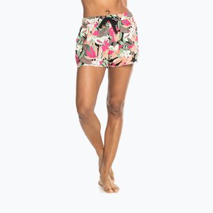 Дамски къси панталони ROXY Coastline Ride anthracite palm song axs