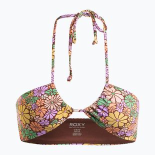 Горнище на бански костюм ROXY All About Sol Bandeau root beer all about sol mini