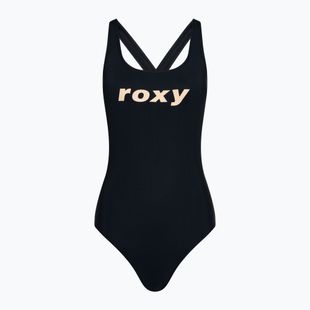 Дамски бански костюм от една част ROXY Active cross anthracite