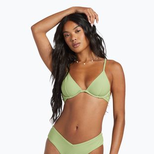 Горнище на бански костюм Billabong Tanlines Reese Underwire palm green