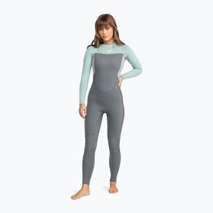 Дамски неопренов костюм за плуване  ROXY 4/3 mm Prologue Back Zip GBS Wetsuit ice green