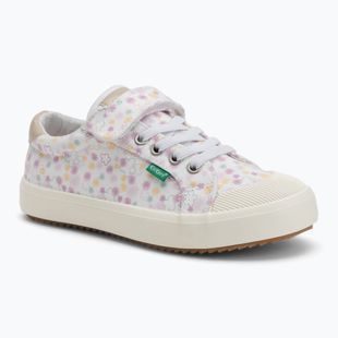 Детски маратонки Kickers Kickgoldi white/print festi summer