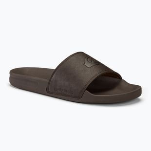 Мъжки чехли Quiksilver Rivi Nubuck Slide brown 1