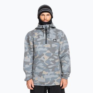 Мъжки суитшърт за сноуборд Quiksilver Shredder Hoodie puzzle camo ice flow