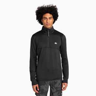 Мъжки суитшърт за сноуборд Quiksilver Steep Point Half Zip Fleece true black
