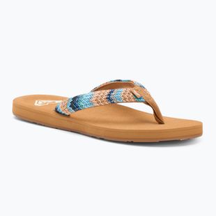 Дамски джапанки ROXY Porto Raffia II blue depths