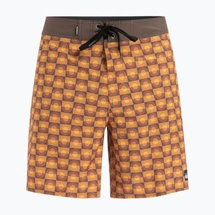 Мъжки къси панталони за плуване Quiksilver Surfsilk Straight Leg 18" florever bran