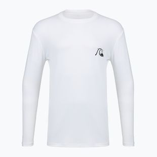 Мъжка блуза с дълъг ръкав за плуване Quiksilver DNA Bubble Logo white