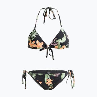 Дамски бански от две части ROXY Printed Beach Classics Tiki Tri anthracite island escape
